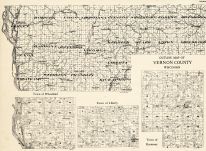 Vernon County Outline - Wheatland, Liberty, Harmony, Wisconsin State Atlas 1930c